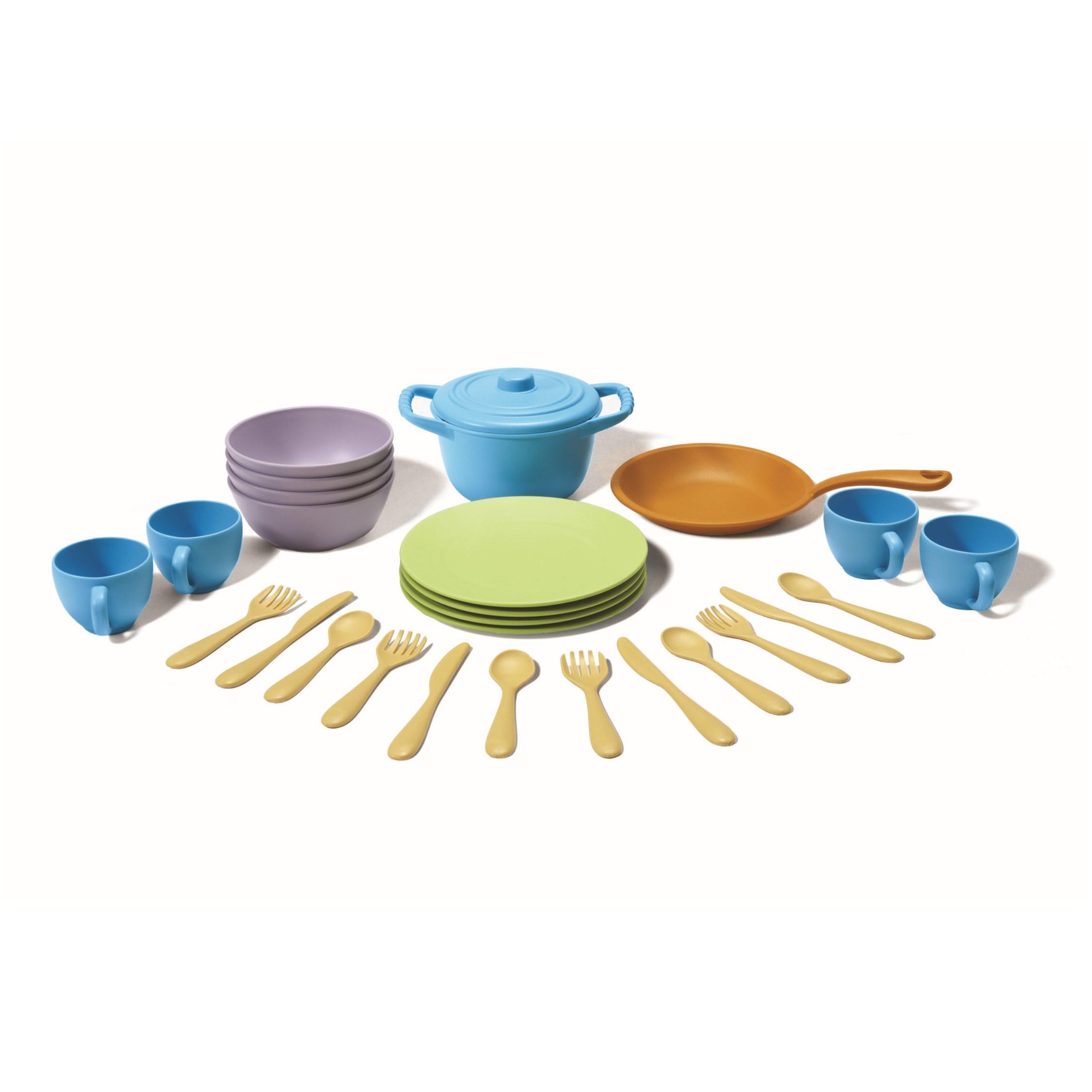 green toys cookware set
